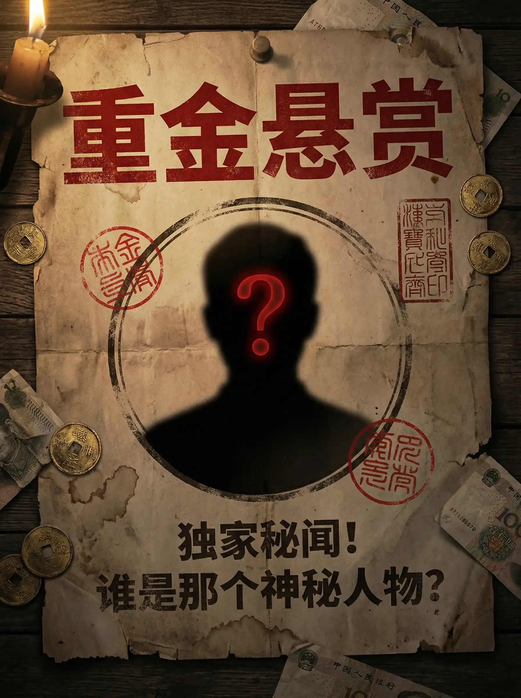 （已屏蔽） - 重金悬赏线索征集令
